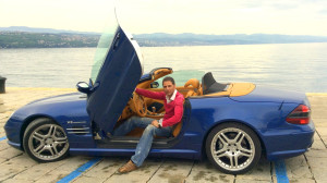 me and the car